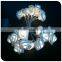 rose decoration battery operated powered christmas lights hot sale