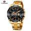 Forsining 6910 24 Hours Mechanical Men Watches Water Proof Luxury Automatic Chronograph Watch