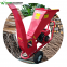 Small walking wood chipper shredder