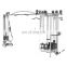 Strength Sport Power Exercise Integrated Gym Trainer Factory Multi Station Gym Fitness Equipment MND Fitness AN41