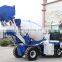 Self loading mobile concrete mixer truck for sale