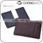 New design nappa leather credit card holder with money clip