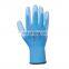 Cheap Factory Price Electronic Work Safety Hand Protective White PU Coated Gloves