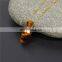 Natural Jade Natural Amethyst Perfume Essential Oil Bottles Rose Quartz Crystal Perfume Bottle Pendant Necklace