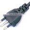 Guangzhou italian standard C 13 end  3 prong power cable extension cord computer power cord cables