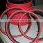 Industrial Timing Belt T5 T10 AT5 AT10 Custom Made Timing Belt Red Rubber Coated PU Timing Belt