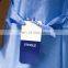 Disposable Reinforced Non Woven SMS isolation surgical Gown in stock for sale