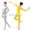 Turtle-neck Long Sleeve Ankle Length Dance Unitard