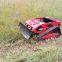 gasoline adjustable blade height by remot self-powered dynamo remote control slope grass cutter