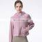 Janya Wholesale Blank Custom Logo Running Jacket Zipper Sports Clothing Yoga Wear Full-Zip Pocket Hoodie For Women