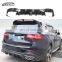 X253 GLC63 BB Style Carbon Fiber Rear Diffuser Rear Bumper Lip For Mercedes Benz GLC63