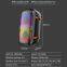 JQS4402 portable 25W power 2*4 inches subwoofer wireless OEM bluetooth speaker with colorful lights