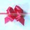 Romantic and Charming Purple Satin Pom-Pom Butterfly Ribbon Pull Bow for Decoration