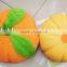 2015 New Style Felt Orange Pumpkin for halloween/Home decoration