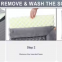 Meow Love Fall/Winter Pet Mat Soft Removable Washable Rose Velvet Nest for Cats & Big Dogs Anti-Bite Dog Bed with Foam Cushion