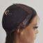 brown color Jewigh wig bleached knots highlight color wig