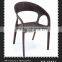 plastic rattan dinning chair with table
