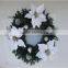 Christmas deco poly mesh wreath