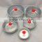 stainless steel storage box with lid SS 201 with hard Lid