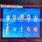 newest 10.1inch portable evd/vcd/dvd player evd video player with led screen english manu and fm and tv tuner