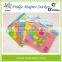 Unique Jigsaw Puzzle Of Map EVA Fridge Magnet Sticker For Kids, Educational Toy