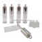 OEM Topfashion Empty Cosmetic Lip Care Packaging Container 1 g Mini Lip Gloss Tube w key Holder