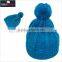 factory supply adult custom knitted pom beanie hat