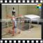 2016 New designed household/furniture of Transparent/clear Acrylic/plexiglass/PMMA Handcart/trolley with 4 wheels for home/hotel