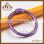 Top quality color metal book ring