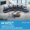 modern sofa round corner sofa, semicircular sofa