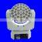 DMX control 108 3w RGB led moving head rgbw wash light