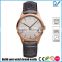 PVD Rosegold stainless steel case sapphire lenses water resistant 5ATM stainless steel luxury watch