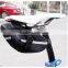 Waterproof Mountain Bicycle Rear Seat Pack, Bike Saddle Bag / Handlebar Bag / Strap-on Bag / Toolkit, Black