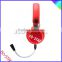 Latest Fashionable Stylish headset high performance multimedia headsets for computer with detachable PC microphone