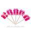 party cocktail decoration valentine bamboo hearts stick