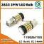 2835 39 LED 800lm super bright LED bulb 1156 ba15s bau15s 7507