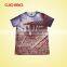 China manufacturer high quality 100% polyester wholesale blank t-shirts in bulk