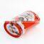 Plastic candy wrapper printing tube
