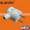 EU power supply 2 pin ground electric plug(P7056)