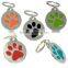 Personalized Engraved Designers Round Paw Pet ID Tag Dog Tag                        
                                                Quality Choice