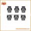 Square hole metal wrought iron studs