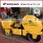 1 ton wolwa 4WD compactor vibratory road roller for export