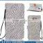Luxury Zebra Stripe Flip Leather Stand Wallet Cover Phone Case for Samsung Galaxy S6