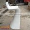 Factory fiberglass furniture resin outdoor leisure chair high bar chair for business reception meeting