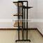 Wood and metal clothes display Trousers rack with hanging