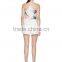 Ladies polyester white fashion shorts