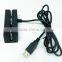 USB interface mini size msr magnetic swipe card reader