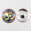 Fashion Snap Jewelry 18mm Glass OM Yoga Ginger Snap Button