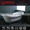 Q119 acrylic free standing claw foot antique bath tub