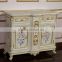 French style furniture-antique hand carved wood furniture shoe cabinet